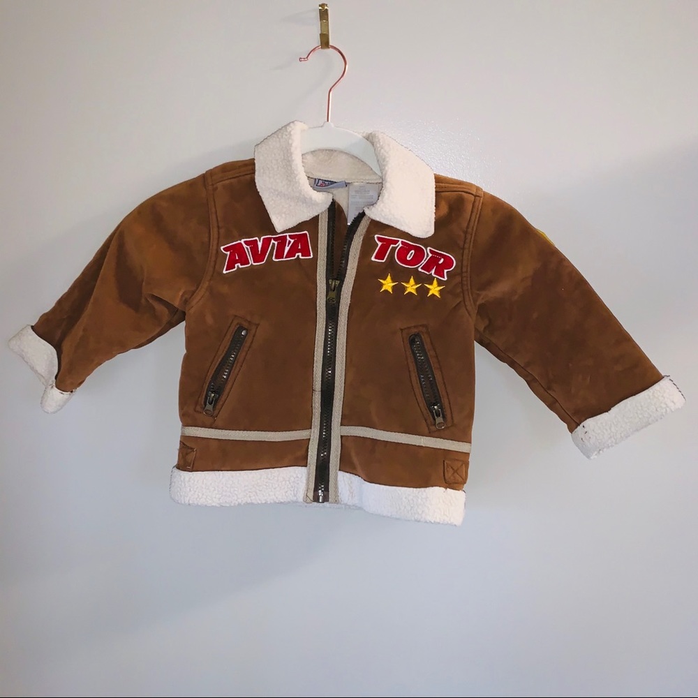 Little Rebels Aviators Jacket Size 3T